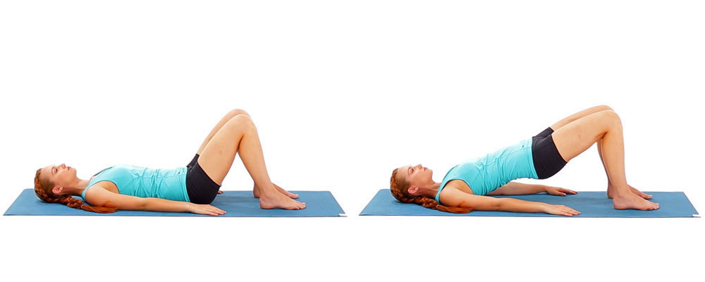 Упражнения за стегнато дупе - мост | LuckyFit