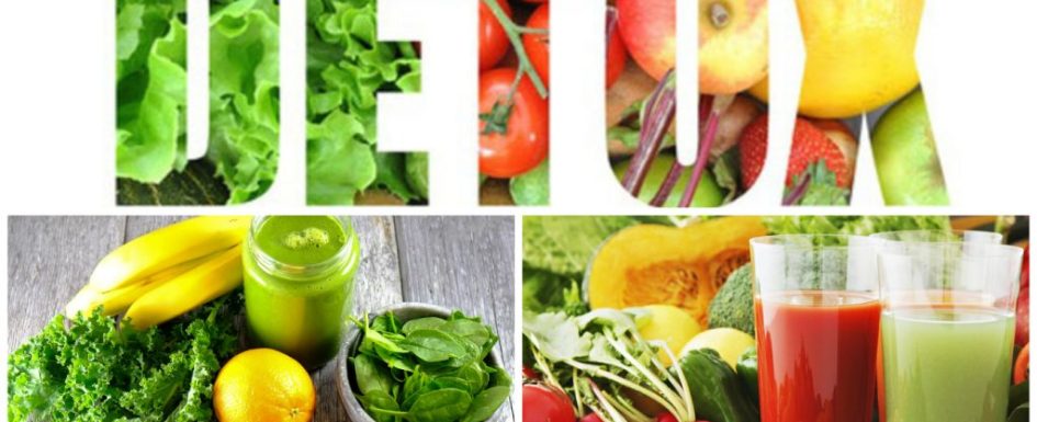 Types of food for detoxification