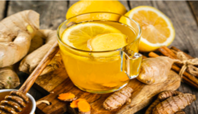 Детокс с куркума и джинджифил