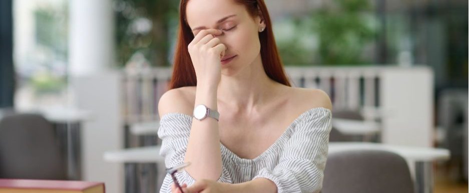 Жена се чувства отпаднала